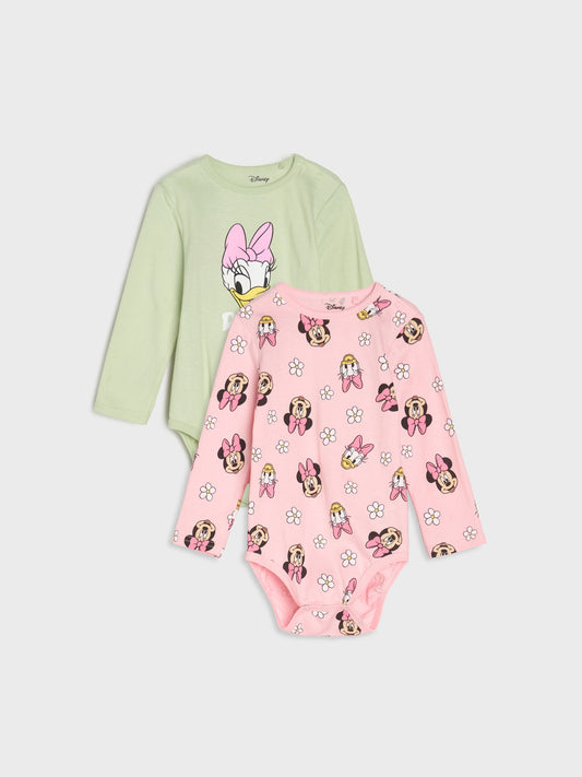 Комплект 2 бебешки бодита Disney Minnie Mouse и Daisy Duck