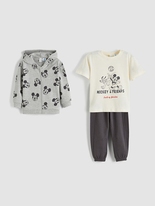 Детски комплект от 3 части Mickey Mouse LC Waikiki