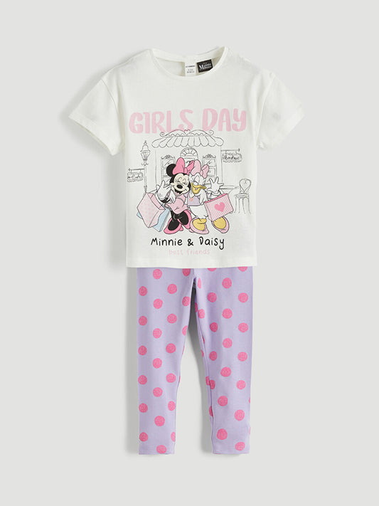 Комплект за момиче LC Waikiki Minnie & Daisy