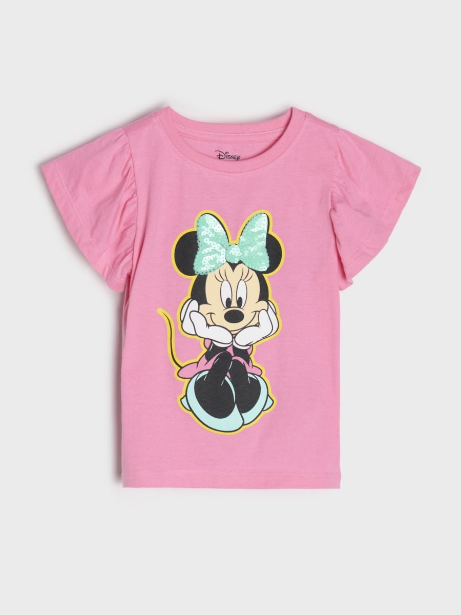 Детска тениска Minnie Mouse с пайети