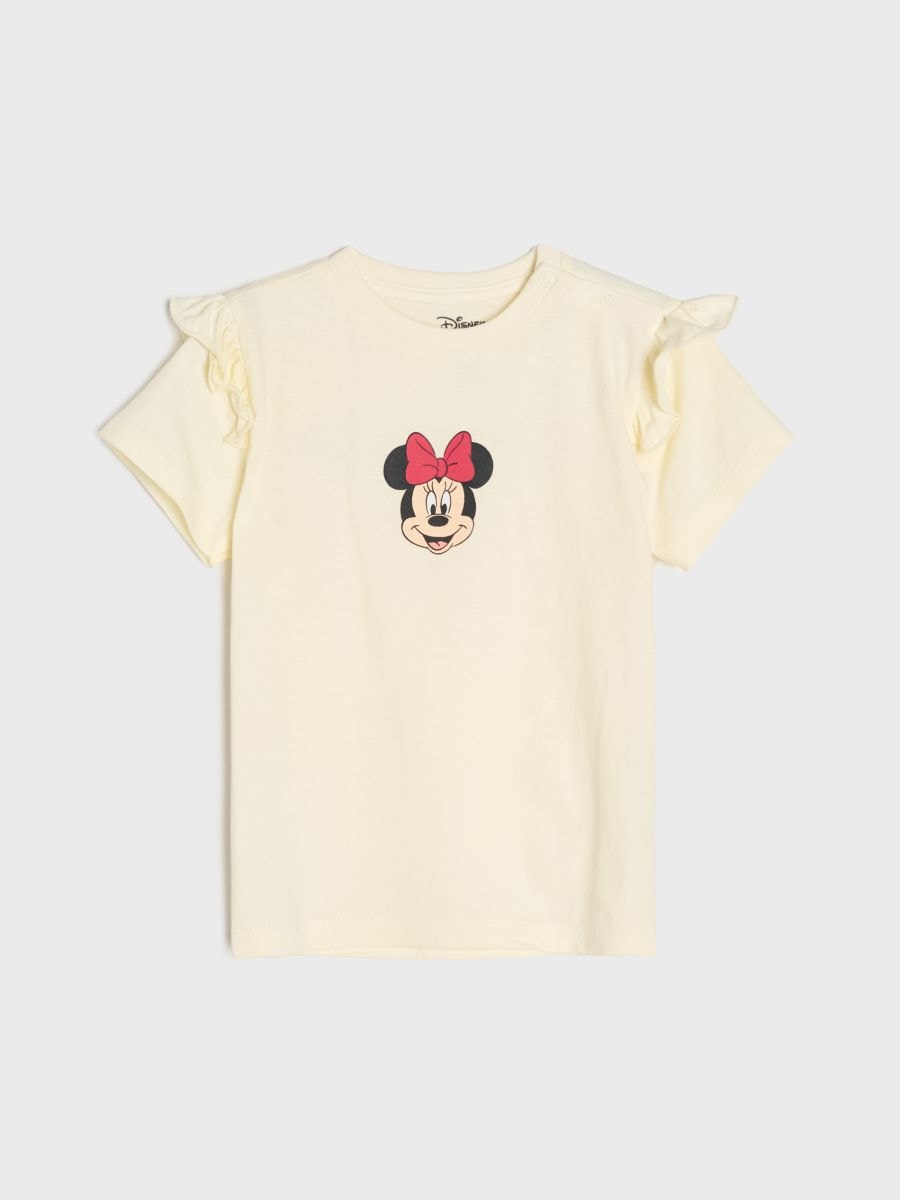 Детска тениска Minnie Mouse с къдрички