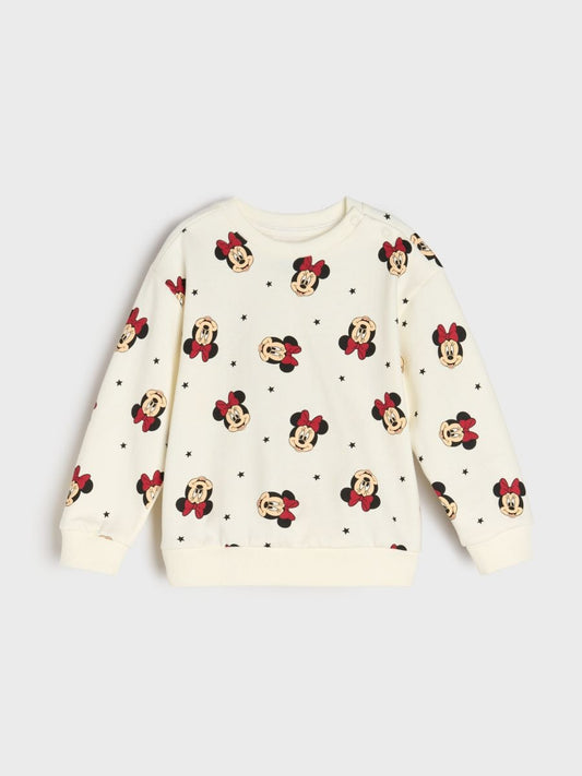 Детски суитшърт Minnie Mouse с цялостен принт