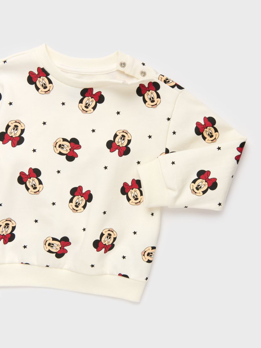 Детски суитшърт Minnie Mouse с цялостен принт