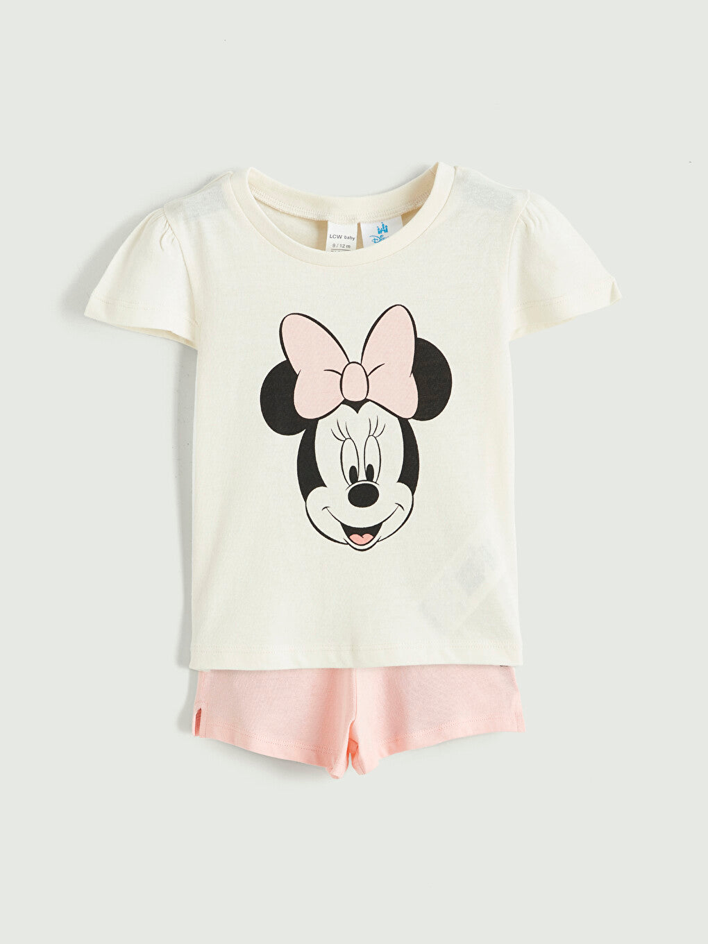 Комплект LC Waikiki Minnie Mouse с къси панталонки
