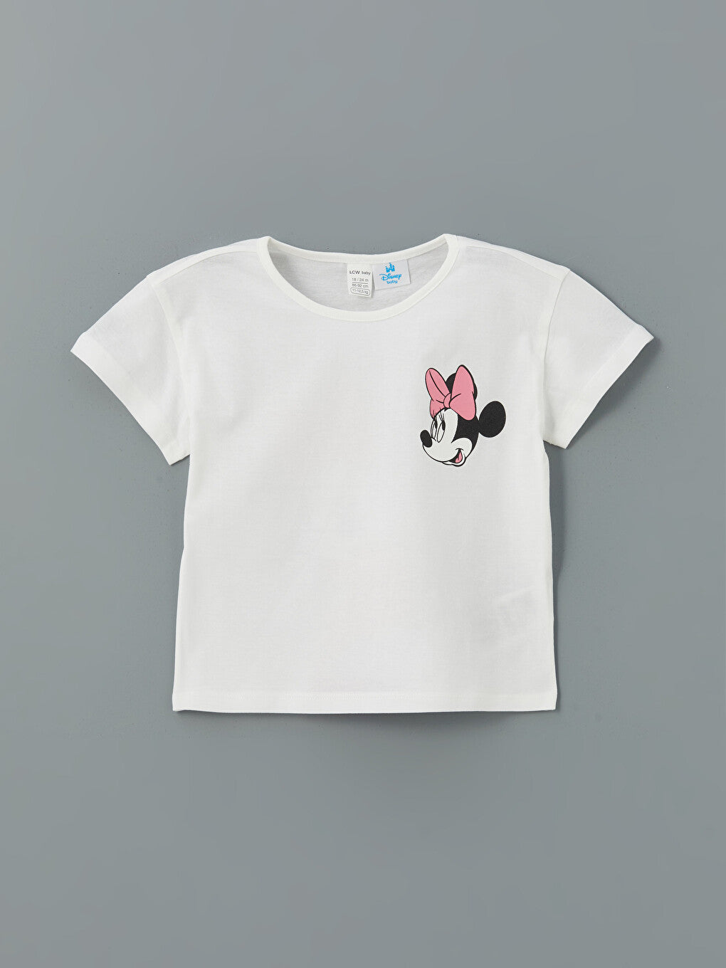 Комплект Disney Minnie Mouse с тениска и розови къси панталонки