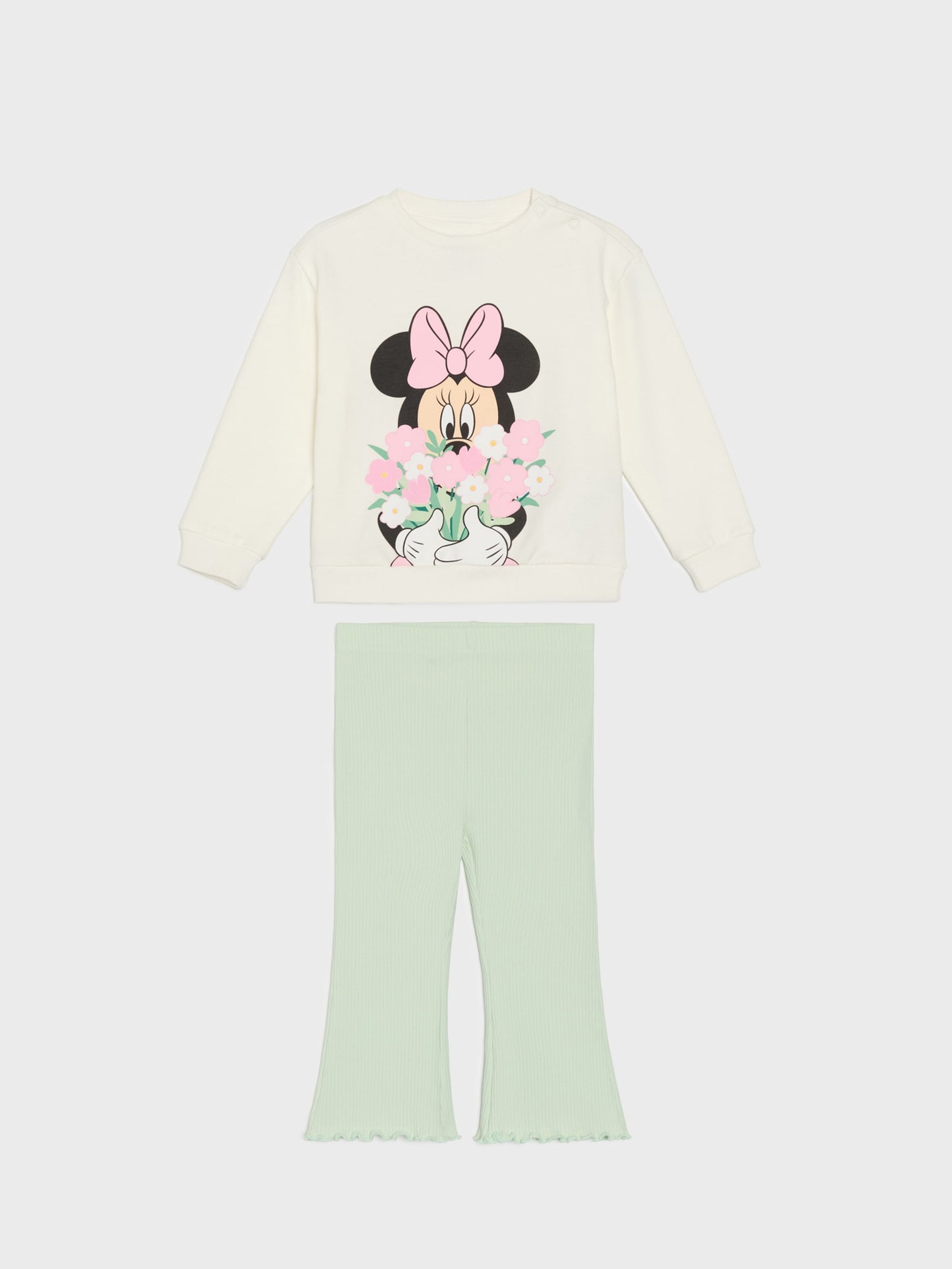 Disney комплект детски суитшърт и клин Minnie Mouse