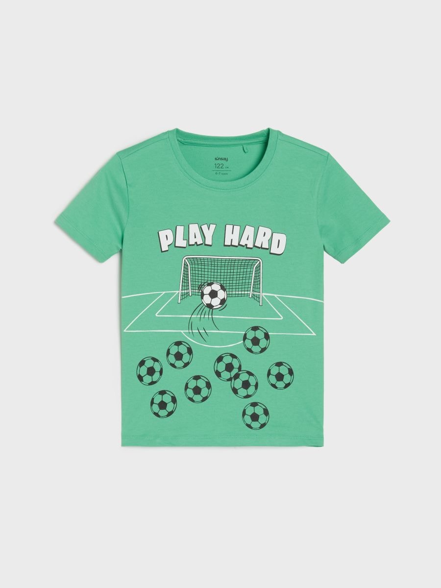 Детска пижама Play Hard със футболен мотив