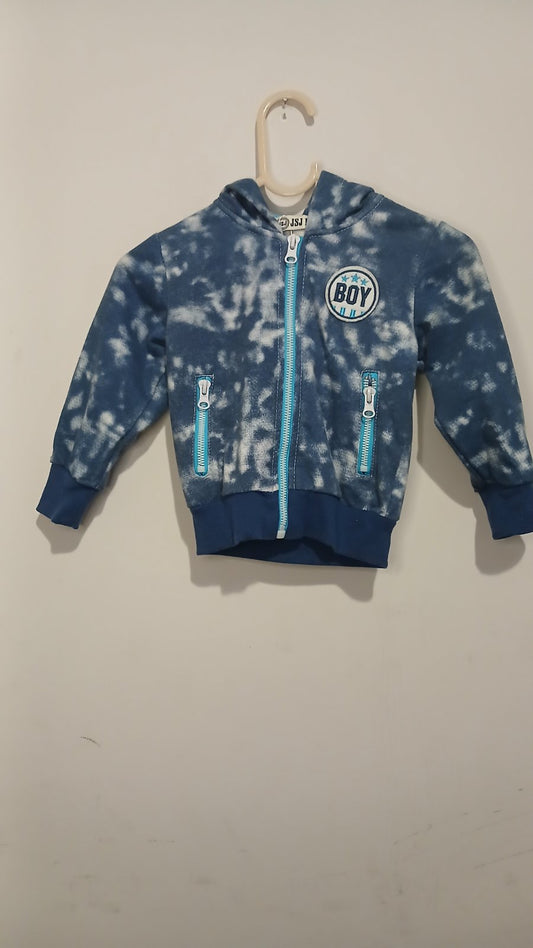 Детски суитшърт с цип – размер 80 – 0190