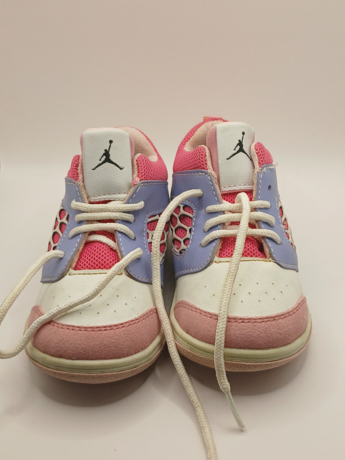 Детски маратонки Air Jordan розово-бели, размер 21