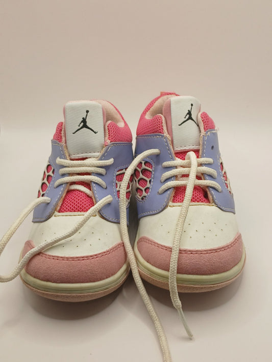Детски маратонки Air Jordan розово-бели, размер 21
